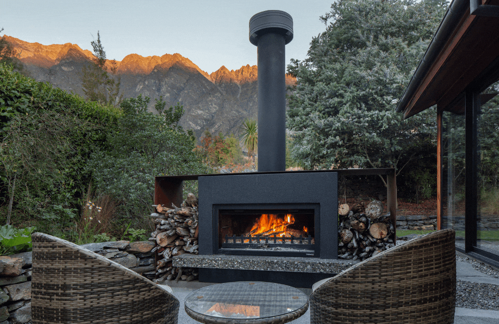 Great outdoor entertaining areas Trendz Outdoor Fireplaces